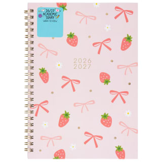 A5 Academic 2026-2027 Diary - Bows
