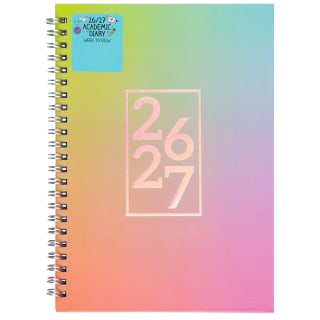 A5 Academic 2026-2027 Diary - Ombre