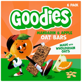 Goodies Oat Bars 6 x 23g - Mandarin