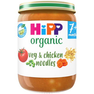 HiPP Organic Baby Food Jar 200g - Veg & Chicken Noodles