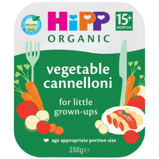 HiPP Organic Vegetable Cannelloni Baby Food 250g