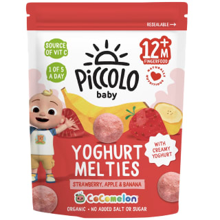 Piccolo Baby Yoghurt Melties 15g - Strawberry, Apple & Banana