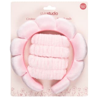 Style Studio Croissant Headband & Wristbands Set 5pc