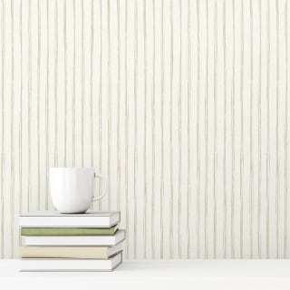 Painted Stripe Wallpaper - Natural