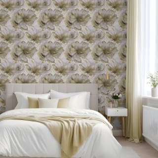 Renata Floral Wallpaper - Cream