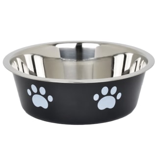 Large Pet Bowl 25cm - Black