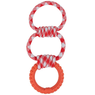 Tug of War Rope Pet Toy - Red