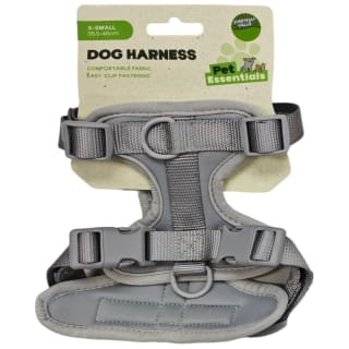 X-Small Pastel Dog Harness - Grey