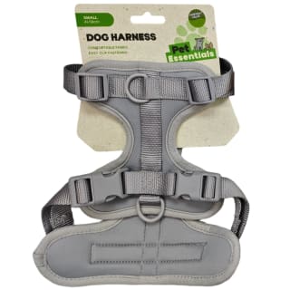 Small Pastel Dog Harness - Grey