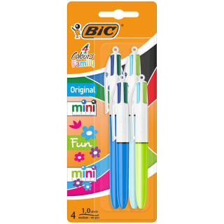 Bic 4 Colour Original Family Pens 4pk