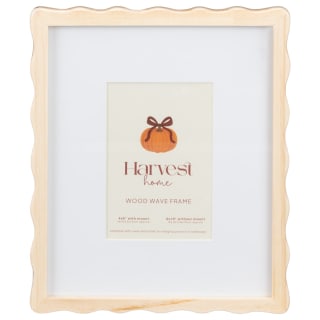 Harvest Home Wood Wave Frame