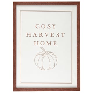 Harvest Print - Cosy Harvest Home
