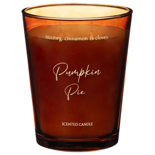 Large Glass Scented Candle - Pumpkin Pie