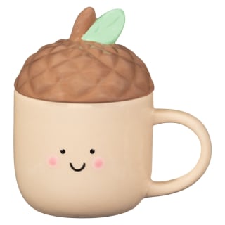 Novelty Acorn Mug with Lid