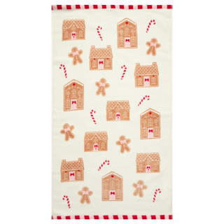 Christmas Hand Towel - Gingerbread