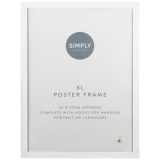 435123-simply-poster-frame-white