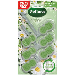 Zoflora Fragrance Burst Rim Blocks 3pk - White Daisy & Jasmine