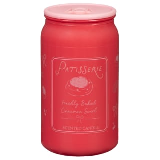 Patisserie Scented Soda Cup Candle - Freshly Baked Cinnamon Swirl