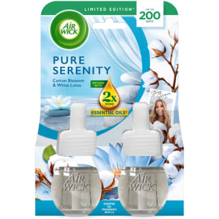 Air Wick x Stacey Solomon Electric Twin Refill 2pk - Pure Serenity