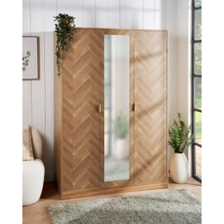 Laurel 3 Door Wardrobe With Mirror