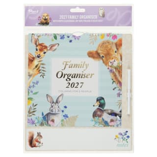 Family Organiser 2027 - Animals