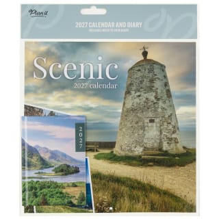 Calendar & Diary Set 2027 - Scenic