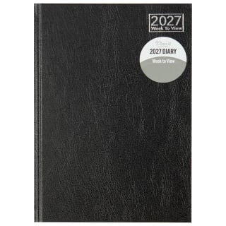 435791-a5-week-veiw-diary-2027-black