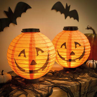 Frightfully Fun Light Up Jack O Lanterns 2pk