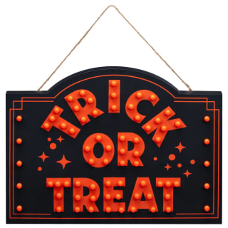 Trick or Treat LED Sign