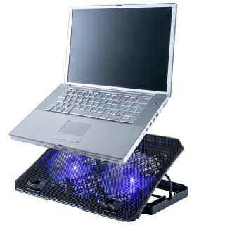 Kitsound Laptop Cooling Stand with Phone Holder