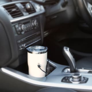 Vibes Heated Travel Mug - Cream
