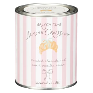 Brunch Club Gourmand Tin Scented Candle - Almond Croissant