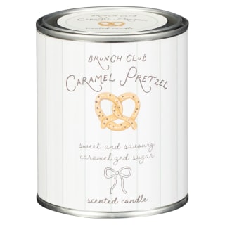 Brunch Club Gourmand Tin Scented Candle - Caramel Pretzel