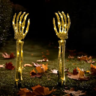Illuminated Skeleton Arms Ground Stakes