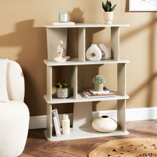 436198-abstract-4-tier-shelving-unit