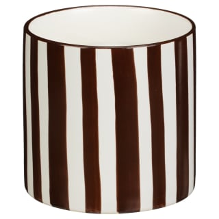 Brown Stripe Scented Candle
