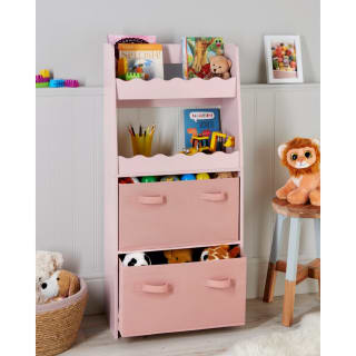 Kids Scallop Bookcase - Pink