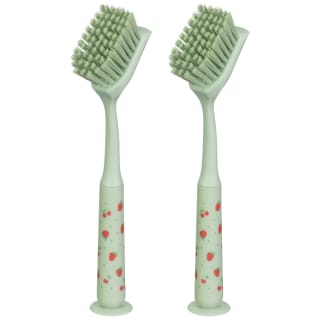 House Proud Suction Dish Brushes 2pk - Fruits