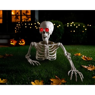Light-up Ground Breaker Skeleton 48cm