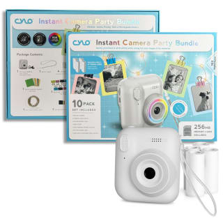 Cylo Instant Camera Party Bundle - Blue