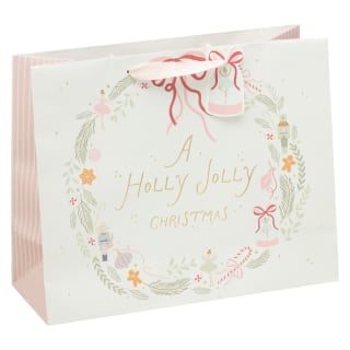 Sweet Snowfall Shopper Gift Bag - Holly Jolly Christmas