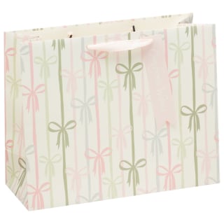 Sweet Snowfall Shopper Gift Bag - Bows
