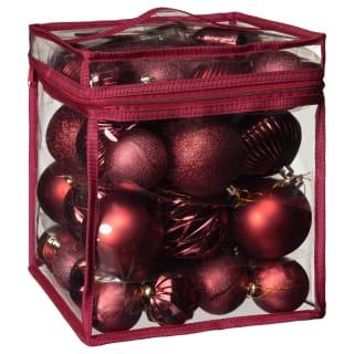 Timeless Traditions Baubles 51pk - Red