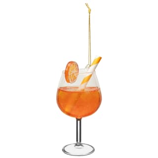 Season of Cheer Cocktail Tree Decoration - Aperol Spritz