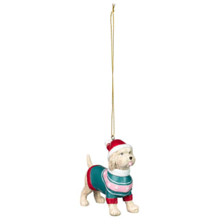 Season of Cheer Resin Dog Tree Decoration - Cockapoo