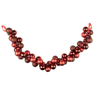 Timeless Traditions Bauble Garland 120cm - Red