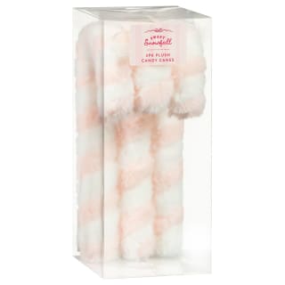Sweet Snowfall Plush Candy Canes 3pk