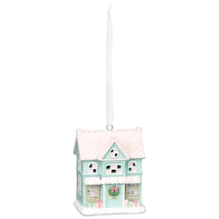 Sweet Snowfall Light Up House Tree Decoration