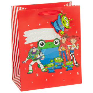 Toy Story Large Christmas Gift Bag - Season's Greetings