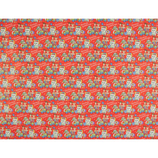 Toy Story Christmas Wrapping Paper 6m - Red
